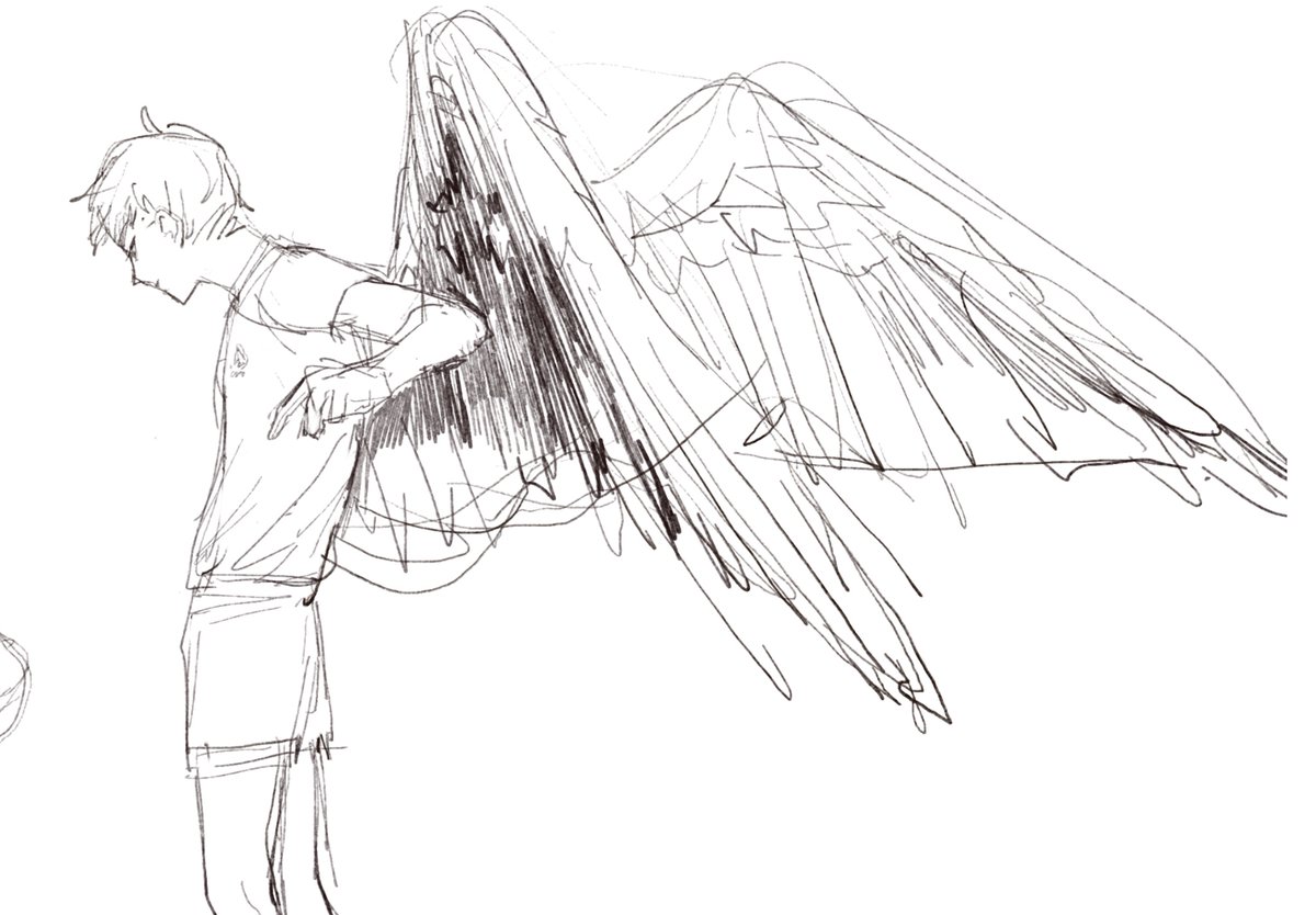 ___krrr___'s tweet photo. いつか描きたい絵と落描きをひとつ🤌 https://t.co/3uKfsXjqR0