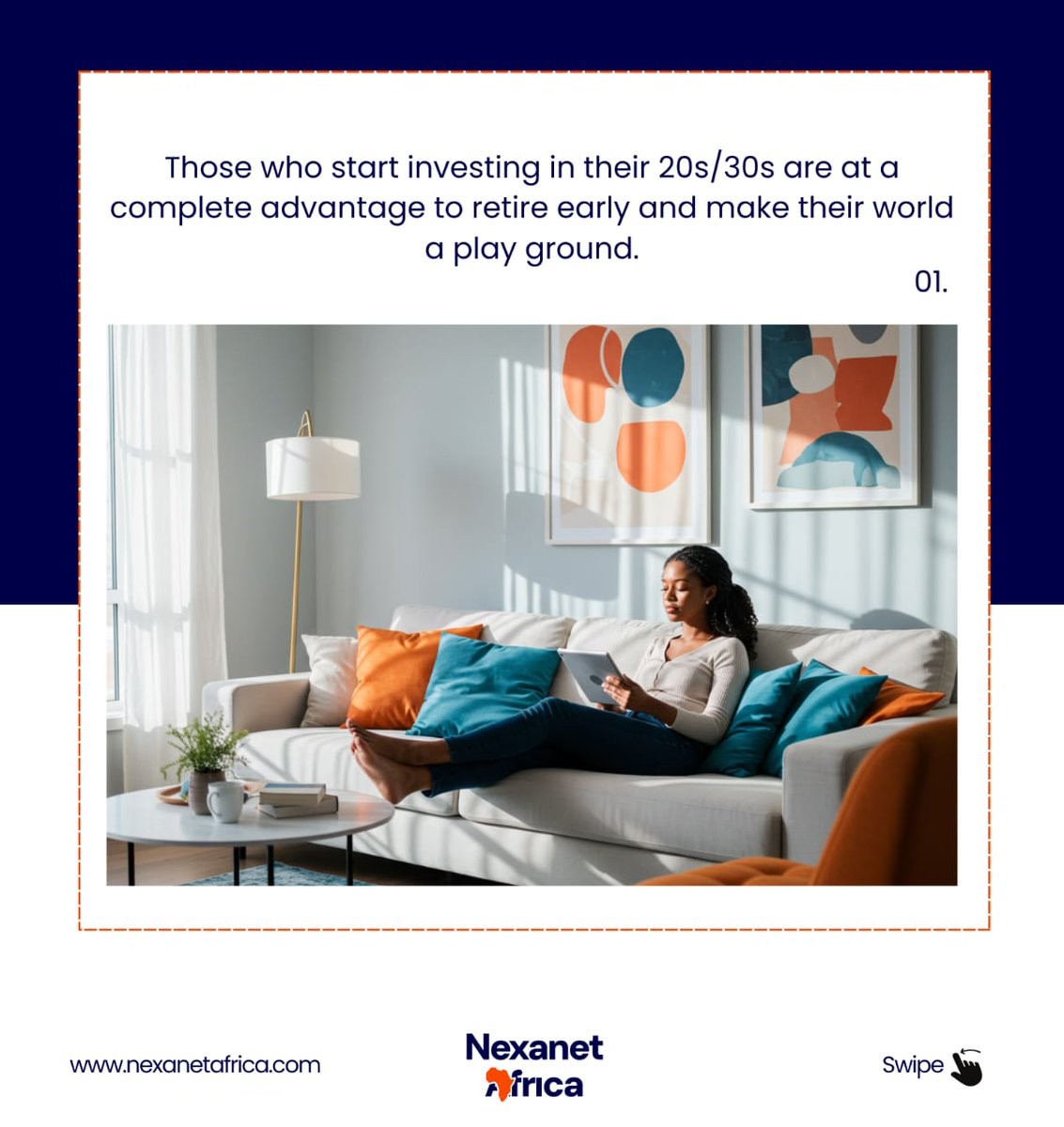 NexanetAfrica's tweet photo. In your 20s/30s? The realest flex isnโt vibes, itโs ownership.
Invest early, build early and secure your financial freedom.
Buy a plot at Trafford City, Moniya, Ibadan.
Smart location. Bigger returns.
#WealthHack #YoungInvestors #NexanetAfrica #TraffordCity https://t.co/E049p0Eth2