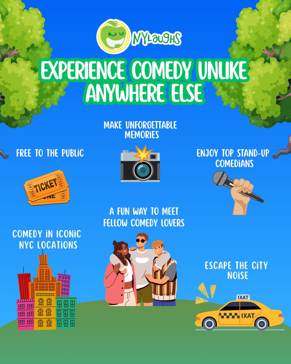 What sets NYLaughs apart? An unbeatable atmosphere buzzing with laughter, brought to you by elite comedians. 

💚Don't miss out on the comedy scene in NYC! Tap Follow for exclusive event updates 

#newyorkers  #ComedyFest  #freeevents #standupcomedy #standup #nycevents