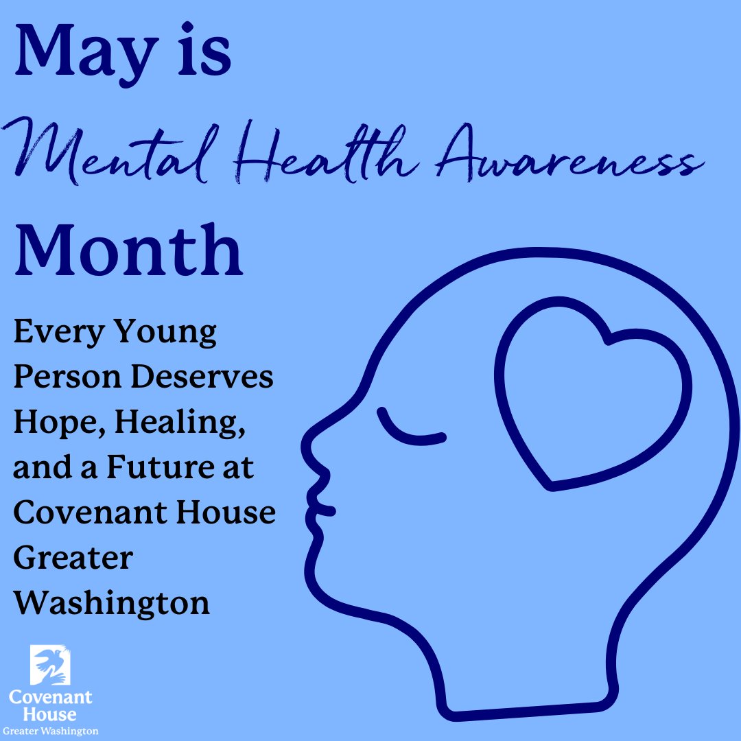 Every young person deserves a safe space to heal and grow towards a brighter future. Donate today to support Covenant House Greater Washington's programs that help youth whose mental health has been affected by homelessness and trauma.

Link to donate: covenanthousegw.org/ways-to-give