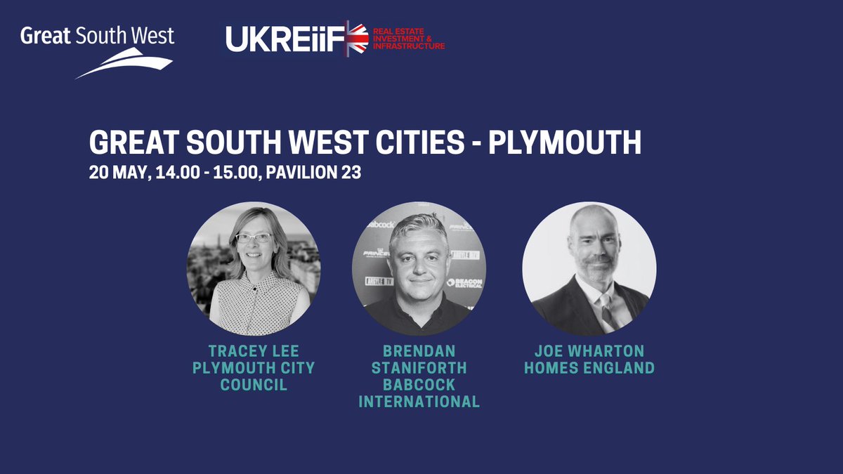 Great South West (@greatsouthwest_) on Twitter photo Plymouth’s transformation is unlocking £4.5bn in defence-led growth + 10,000 new homes.
Join us at #UKREiiF2025 on 20 May to explore investor opportunities in Britain’s Ocean City.
Supported by <a href="/plymouthcc/">Plymouth City Council</a> & <a href="/WBD_UK/">Womble Bond Dickinson (UK) LLP</a>.
Full programme: bit.ly/42rQH2l
#UKREiiF #Plymouth Plymouth’s transformation is unlocking £4.5bn in defence-led growth + 10,000 new homes.
Join us at #UKREiiF2025 on 20 May to explore investor opportunities in Britain’s Ocean City.
Supported by <a href="/plymouthcc/">Plymouth City Council</a> & <a href="/WBD_UK/">Womble Bond Dickinson (UK) LLP</a>.
Full programme: bit.ly/42rQH2l
#UKREiiF #Plymouth