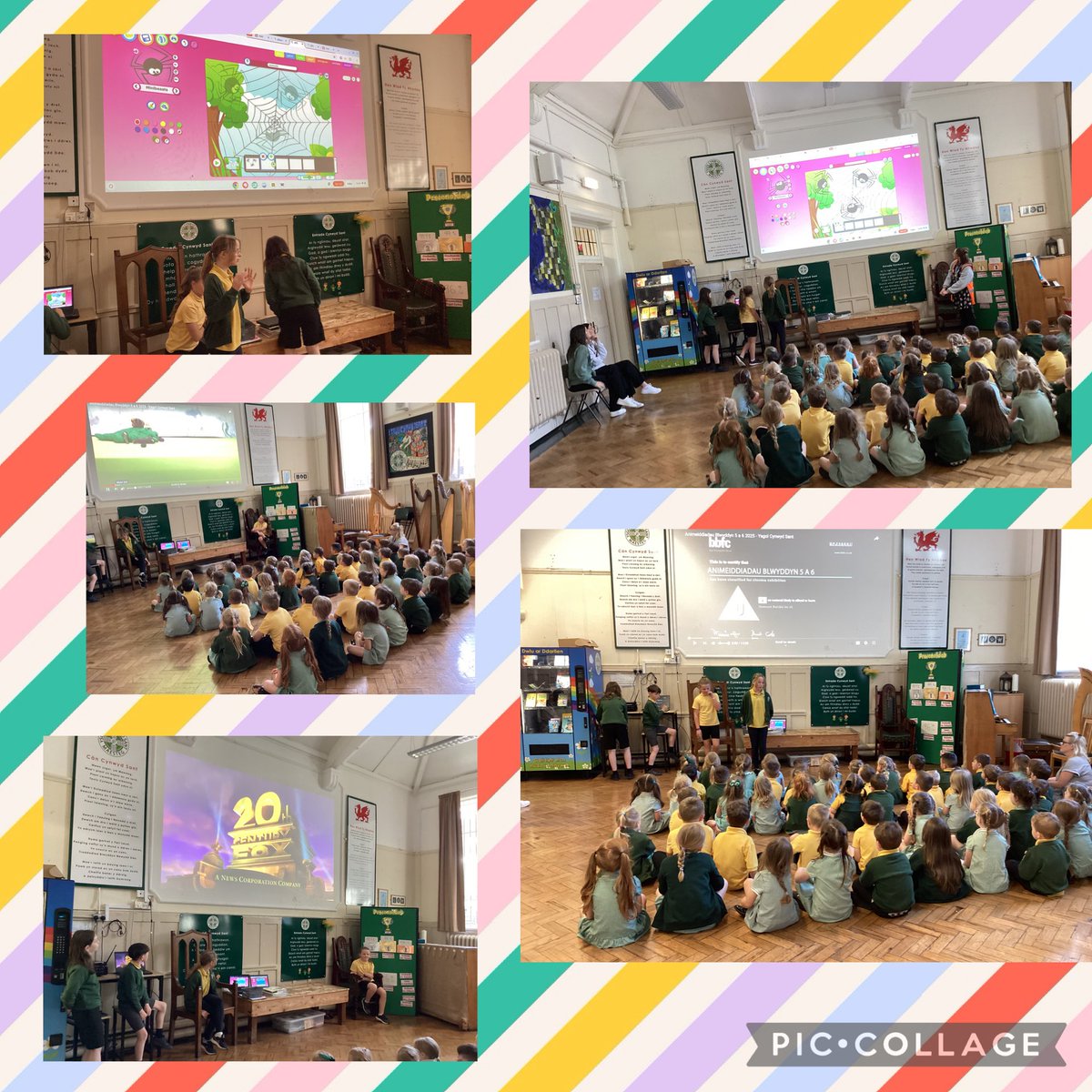 Dosbarth Meithrin (@meithrin_ycs) on Twitter photo Diolch i’r Arweinwyr Digidol am ddangos i ni sut i greu animeiddiad ar JiT 💻
Thank you to our Digital Leaders for showing us how to create an animation on JiT💻
#HeriauDigidolYC
<a href="/MrRoberts_YCS/">Dosbarth Mr Roberts</a>
<a href="/MissThomas_YCS/">Dosbarth Miss Thomas</a> Diolch i’r Arweinwyr Digidol am ddangos i ni sut i greu animeiddiad ar JiT 💻
Thank you to our Digital Leaders for showing us how to create an animation on JiT💻
#HeriauDigidolYC
<a href="/MrRoberts_YCS/">Dosbarth Mr Roberts</a>
<a href="/MissThomas_YCS/">Dosbarth Miss Thomas</a>