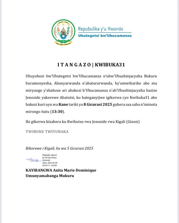 Judiciary of Rwanda (@rwandajudiciary) on Twitter photo 
