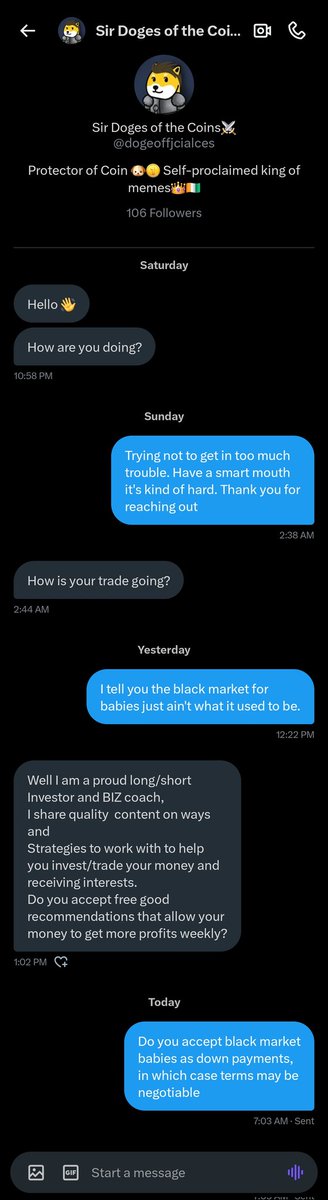 TheConOfWrath's tweet image. I see a serious investment opportunity in my future. 
It's all about collateral baby 
#TrollBot