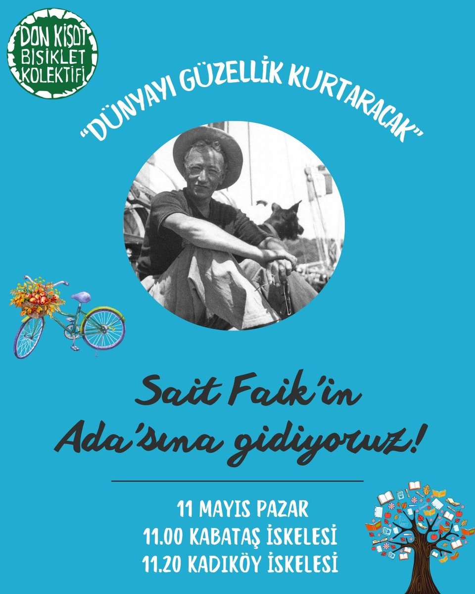 Bu hafta rotamızı Burgazada’ya çeviriyoruz. Kendi ellerimizle hazırlayıp getirdiğimiz mezeler eşliğinde deniz kenarında soframızı kuracağız ve Sait Faik’in anısına kadehlerimizi kaldıracağız. Onun hikâyelerini okuyacak, onun adasında edebiyatla sarhoş bir gün geçireceğiz.
