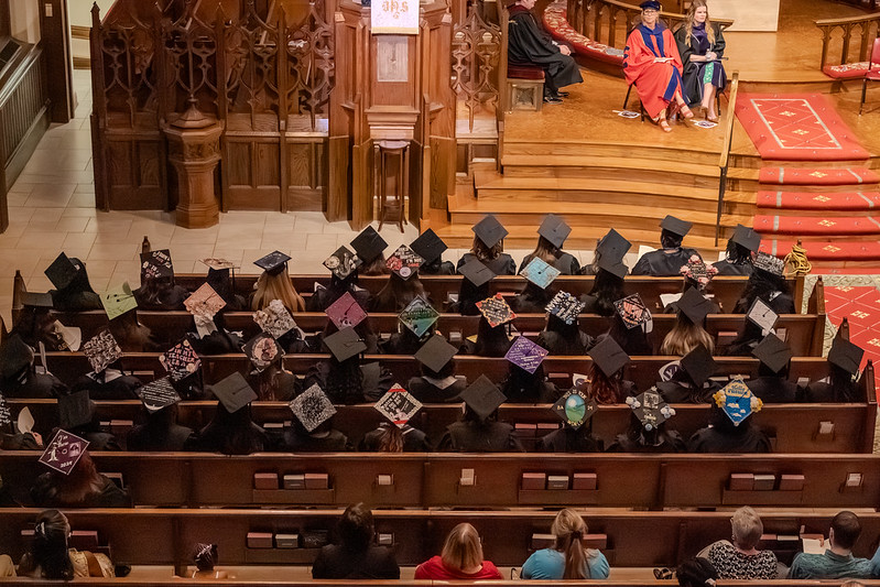 🎓✨ The tassel’s worth the hassle! Red Class, you’re so close to the finish line — push through finals and then it’s all decorating your grad caps, celebrations, and walking the stage. You’ve got this!💪📚 

#WeareWesleyan #HowlYeah #LeadersofthePack #SeniorSZN #grad #graduate