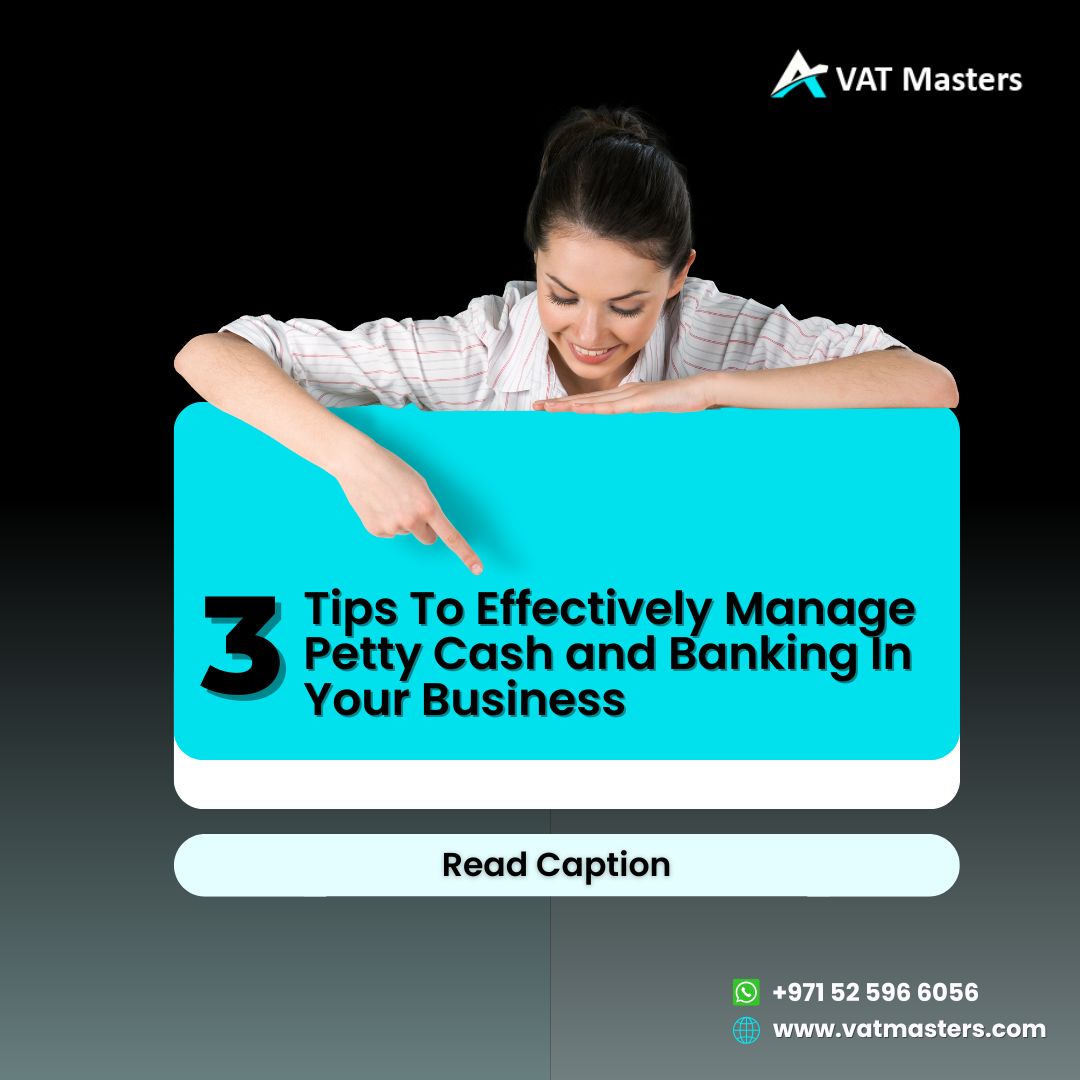 VAT_Masters's tweet image. Managing petty cash and banking efficiently might seem like small pieces of the puzzle, but they play a big role in keeping your business financially healthy and audit-ready. 
#SmartSpending #AuditReady #DigitalAccounting #BusinessFinance101 #ComplianceMatters #BusinessTips