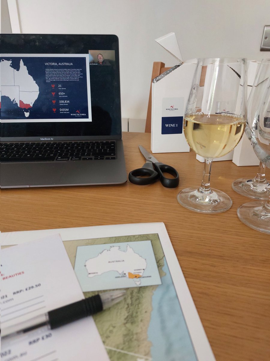 Late catch-up with the great webinar on Wine Victoria delivered by <a href="/vinesack/">Joe Wadsack</a> 

First ever try of Strathbogie Ranges region (big oily, yet stunningly fresh Chard) and great to revisit legends from Ten Minutes By Tractor.

Ps. I love these tiny bag-in-boxes!