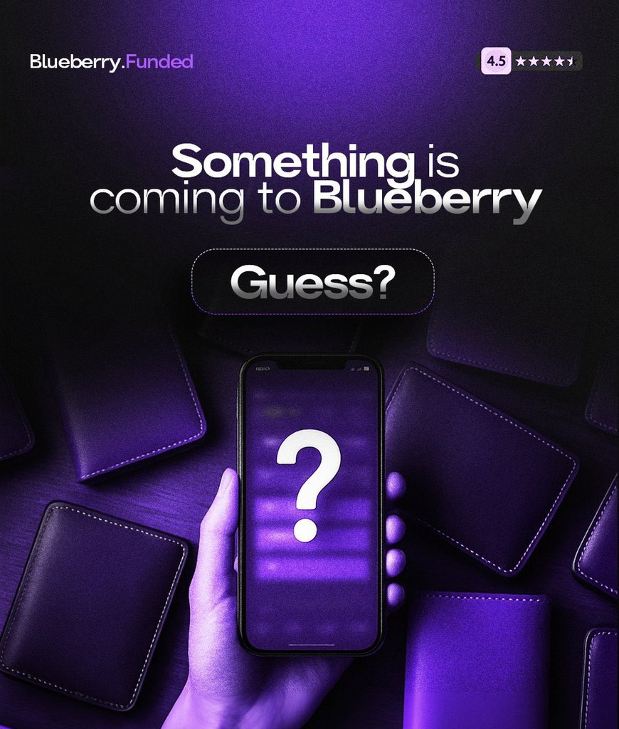 Investor_Abdul_🕊️ (@investor_abdul_) on Twitter photo What do you think is coming to <a href="/BlueberryFunded/">Blueberry Funded</a> ????
Repost and drop just one guess answer in the comment section and tag 3 traders you know.
2 correct answers wins 10k each from me. What do you think is coming to <a href="/BlueberryFunded/">Blueberry Funded</a> ????
Repost and drop just one guess answer in the comment section and tag 3 traders you know.
2 correct answers wins 10k each from me.