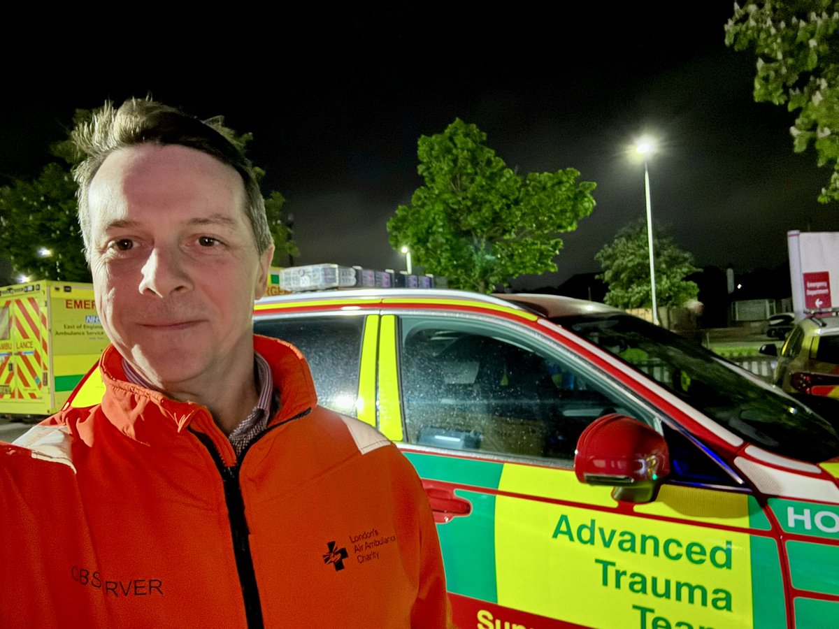 Shane Degaris (@shanedegaris) on Twitter photo Many thanks to Robbie (Dr) & Ollie (Paramedic) for the privilege of observing their car shift on Friday night. Impressive to see how seamlessly #HEMS <a href="/LondonAirAmb/">London Air Ambulance</a> works alongside <a href="/Ldn_Ambulance/">London Ambulance Service</a> <a href="/metpoliceuk/">Metropolitan Police</a> and fantastic Trauma Units such as the Royal London <a href="/NHSBartsHealth/">Barts Health</a> Many thanks to Robbie (Dr) & Ollie (Paramedic) for the privilege of observing their car shift on Friday night. Impressive to see how seamlessly #HEMS <a href="/LondonAirAmb/">London Air Ambulance</a> works alongside <a href="/Ldn_Ambulance/">London Ambulance Service</a> <a href="/metpoliceuk/">Metropolitan Police</a> and fantastic Trauma Units such as the Royal London <a href="/NHSBartsHealth/">Barts Health</a>