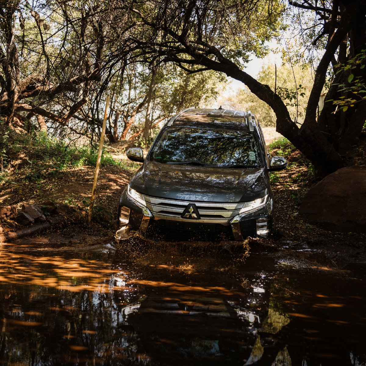 Some call it off-roading. We call it a Sunday well spent. 🇿🇦🌿
Through mud, bush, and everything in between — this is how we find our freedom.

#MitsubishiSouthAfrica #UnbelievableButTrue #PajeroSport