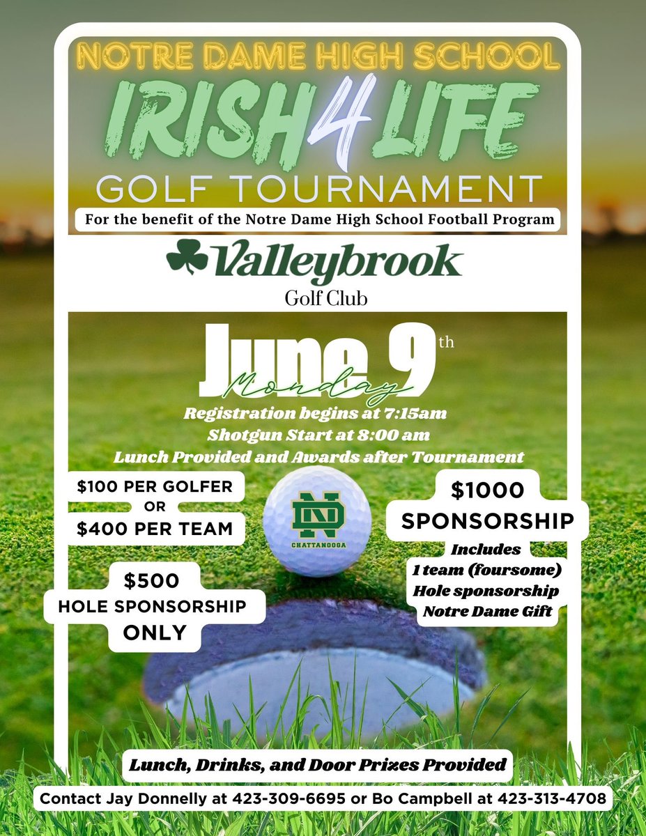 If you scroll down in the store, you’ll see the links to pay for the golf tournament.
It says Irish 4 Life under the logo for each one…