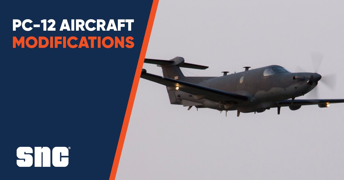 We are a leading integrator for special mission and commercial derivative A/C for agencies globally. Our PC-12 modification experience is unsurpassed, offering complete design, modification, integration, modernization, maintenance, test and certification services. #SOFWeek
