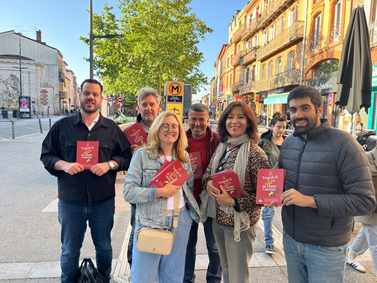 Jérôme Monamy (@jeromemonamy) on Twitter photo Ce matin, Métro Palais de Justice à #toulouse, rencontres avec nos concitoyennes et concitoyens.
Aqueth matin, Mètro Palais de Justice a #toulouse, encontres dab las nostas conciutadanas e conciutadans.Des élu-e-s à l'écoute de la population.
#laregiontoujoursla
<a href="/Occitanie/">Région Occitanie</a> Ce matin, Métro Palais de Justice à #toulouse, rencontres avec nos concitoyennes et concitoyens.
Aqueth matin, Mètro Palais de Justice a #toulouse, encontres dab las nostas conciutadanas e conciutadans.Des élu-e-s à l'écoute de la population.
#laregiontoujoursla
<a href="/Occitanie/">Région Occitanie</a>