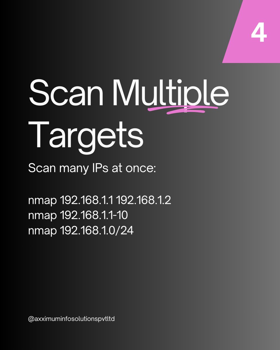 Anastasis_King's tweet image. Nmap: The Ultimate Network Scanner for Ethical Hackers &amp;amp; Sysadmins 🧭🌐🔍

#Nmap #NetworkScanning #CyberSecurity #EthicalHacking #InfoSec #PortScanner #EducationOnly #RedTeamTools #NetworkSecurity