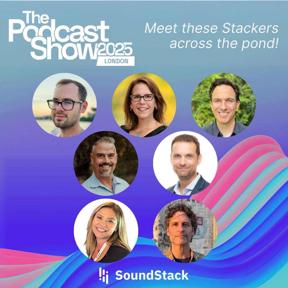 Next stop on the Stacker spring tour: #LONDON! 🇬🇧

We’ll be at <a href="/PodcastShowLDN/">The Podcast Show</a>  in 2 weeks – come say hi to Jon, Rockie, Mike, Matt, John, Stacy &amp; Scott to talk all things #digitalaudio.

Let’s connect: thepodcastshowlondon.com

#audiosimplified #BadAaaS