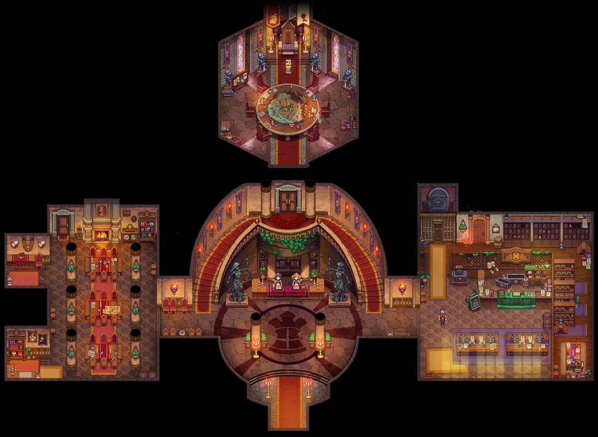 The art team 🎨 is already working on future story updates... what do you think?

#TravellersRest 🍻