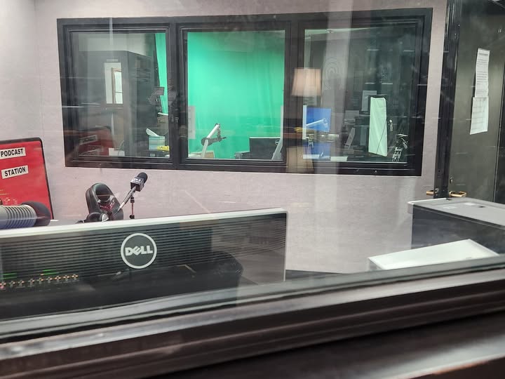 With next week being finals week, things are starting to quiet down at the station. It's going to be very busy by the end of the week though!