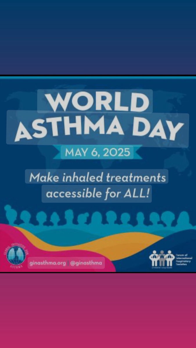 draclarisel's tweet photo. Hoy se celebra el día Mundial del Asma, con el lema: !Hagamos  que los tratamientos inhalados sean accesibles para todos!
#diamundialdelasma https://t.co/sUvVS67p2a