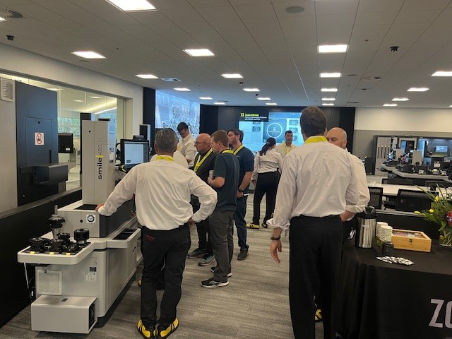 StoneWrld's tweet image. We are at Zoller's Open House today in Ann Arbor, MI. The company is welcoming guests to view its latest technology and help in celebrating its 80th anniversary! ZOLLER Inc. #technology #stoneindustry #openhouse