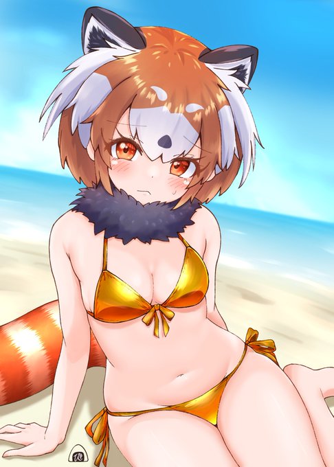 GWは6連勤だったのでレッパンちゃんに金ビキニ着てもらうね... 