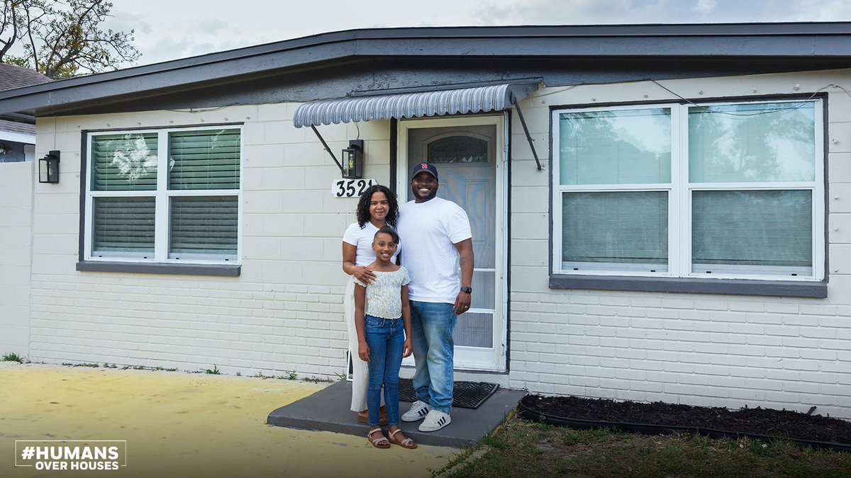 We looked around at the housing market in St. Pete and thought we would always be renters. For Millennials like us, buying a home feels like a distant dream. Everything is so expensive, it seemed impossible. #HumansOverHouses 

humansoverhouses.com/stories/nothin…