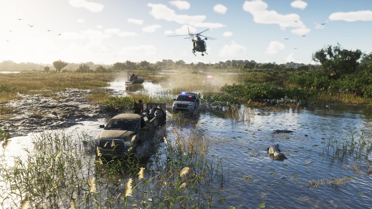 SynthPotato's tweet photo. GTA 6's Trailer 2 was all shot on a normal PS5 btw, not even the PS5 Pro. a standard 2020 PS5 system.

Rockstar are ahead of the entire industry in terms of graphics and details it's not even CLOSE https://t.co/KBgEVLUIzb