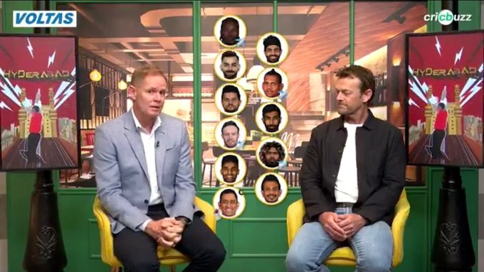 Akaran_1's tweet image. Adam Gilchrist and Shaun Pollock’s All-Time IPL XI (Cricbuzz):
Chris Gayle, Virat Kohli, Suresh Raina, AB de Villiers, Suryakumar Yadav, MS Dhoni, Ravindra Jadeja, Sunil Narine, Jasprit Bumrah, Lasith Malinga, Yuzvendra Chahal.

 #IPLLegends #IPL2025