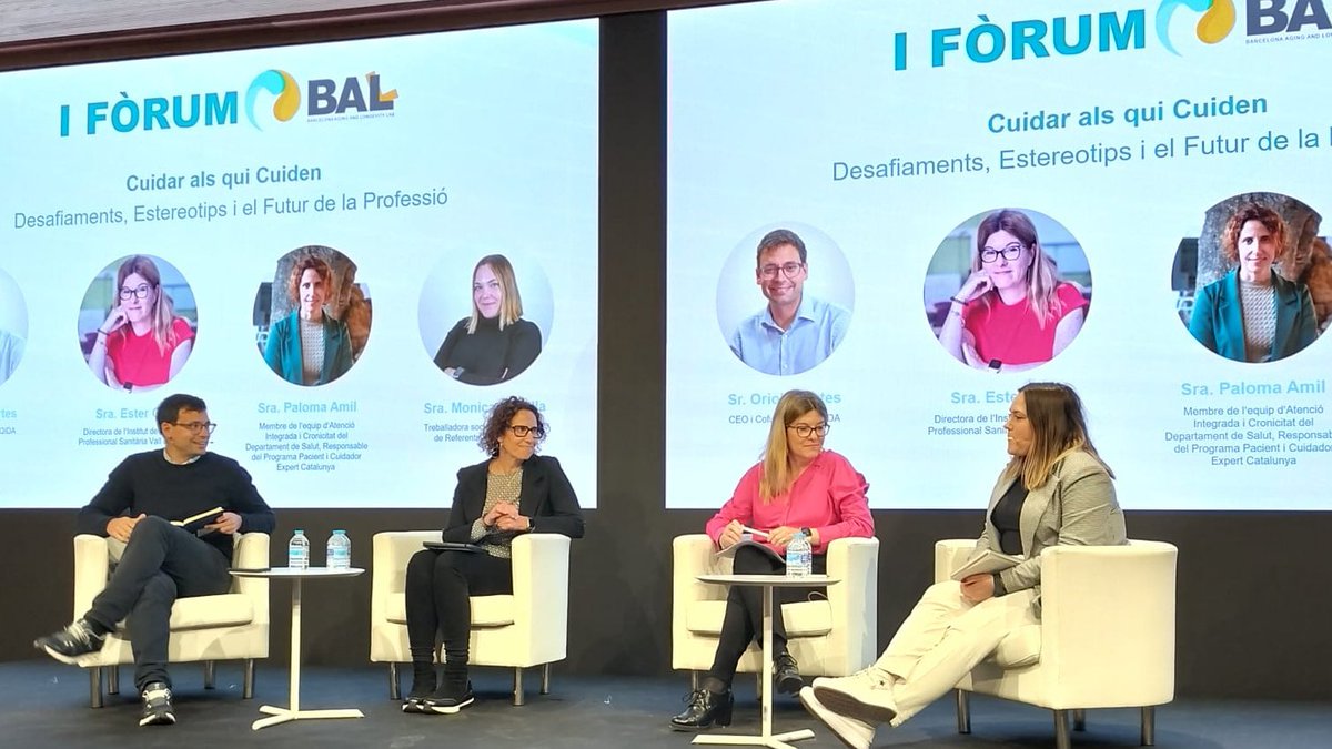 Institut d'FP Sanitària Vall d'Hebron (@fpsanitariavh) on Twitter photo La directora Ester Giró de l'ISVH, ha participat com a ponent al I Fòrum BALL en la taula "Cuidar als qui cuiden", destacant la importància de donar suport a les persones cuidadores.
<a href="/BALL_AgingLab/">Barcelona Aging and Longevity Lab (BALL)</a>
#isvh #IForumBALL La directora Ester Giró de l'ISVH, ha participat com a ponent al I Fòrum BALL en la taula "Cuidar als qui cuiden", destacant la importància de donar suport a les persones cuidadores.
<a href="/BALL_AgingLab/">Barcelona Aging and Longevity Lab (BALL)</a>
#isvh #IForumBALL