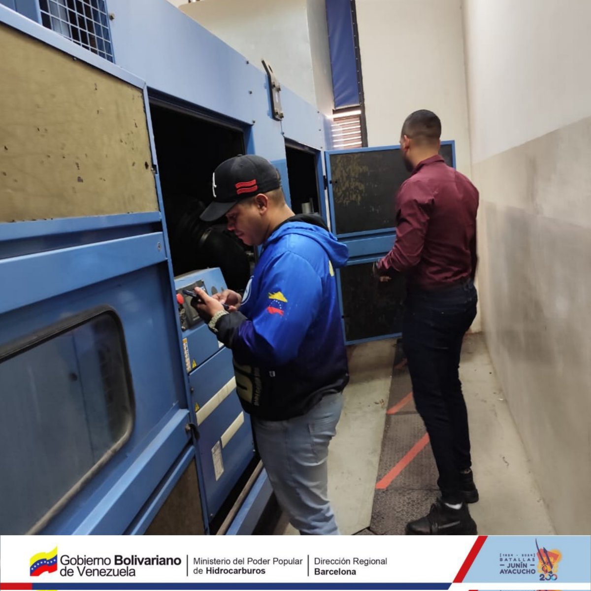 minhidrodrb's tweet photo. @minhidrodrb llevó a cabo  inspección técnica, en las instalaciones de CANTV ubicada en la ciudad de Puerto La Cruz, con el objetivo de evaluar las condiciones del área de almacenamiento del combustible utilizado para el consumo propio de sus equipos y maquinarias. https://t.co/Tb7HJSNuMt