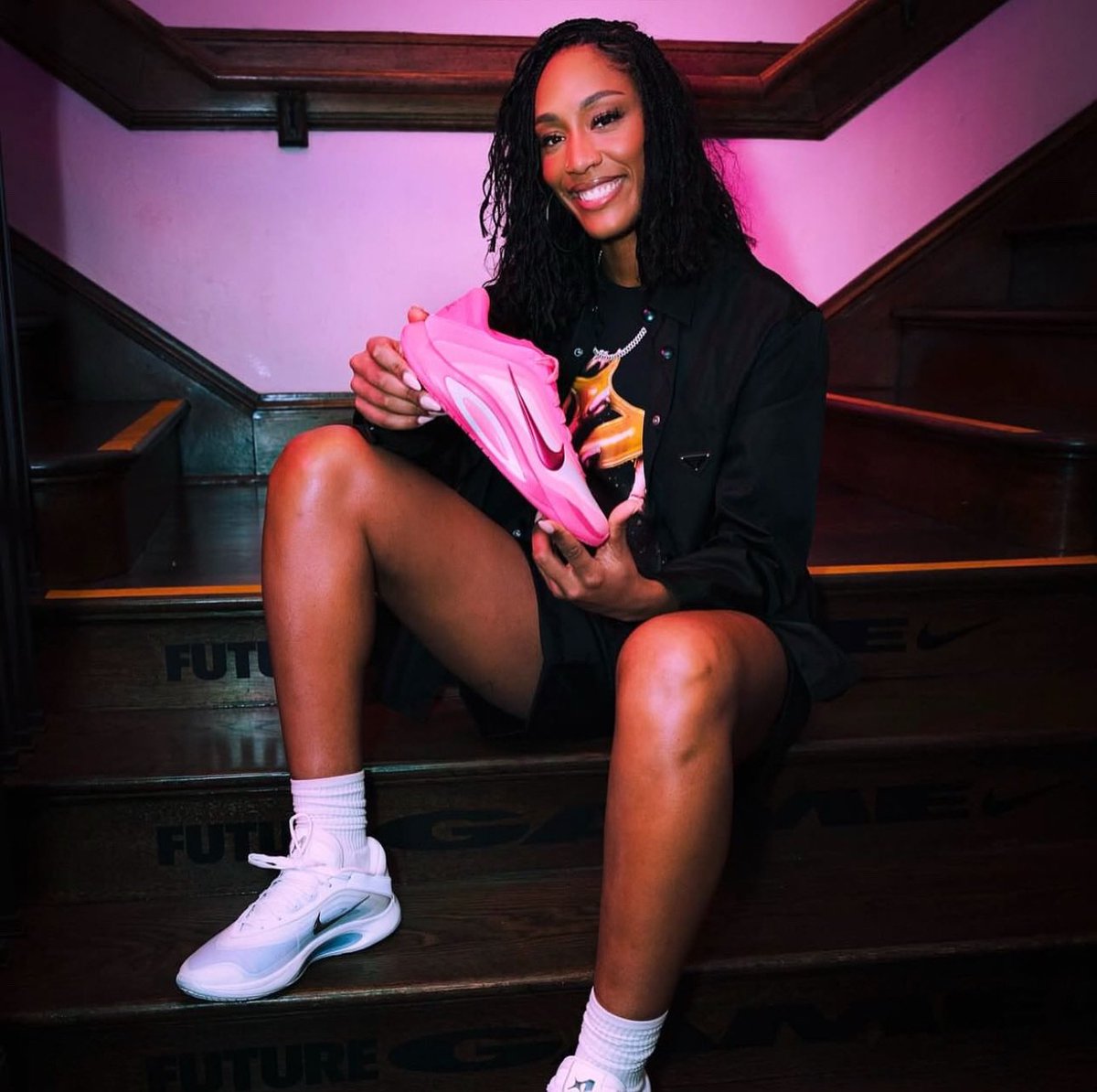 THIS IS MOTION: 3x MVP A’ja Wilson’s long-awaited Nike A’Ones SOLD OUT in just 5 MINUTES after release! 🔥✨💕