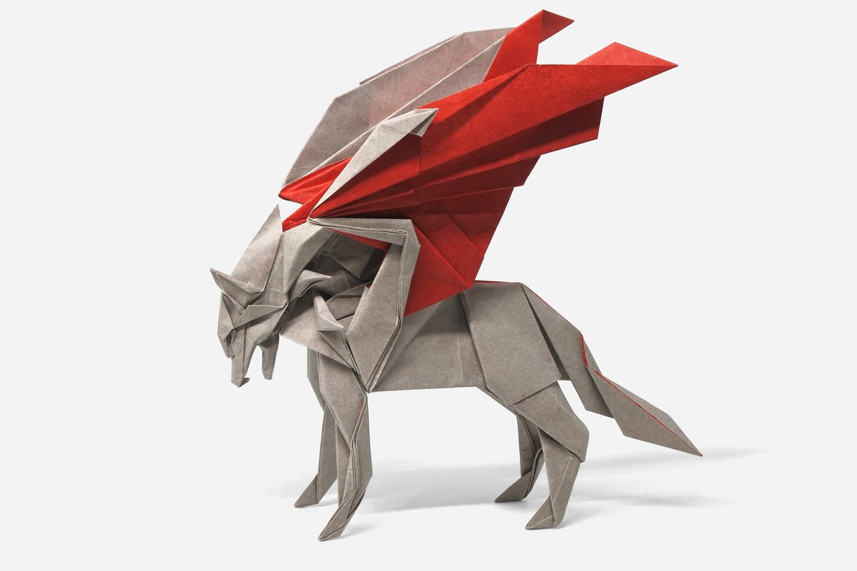 Winged Wolf
Designed by me