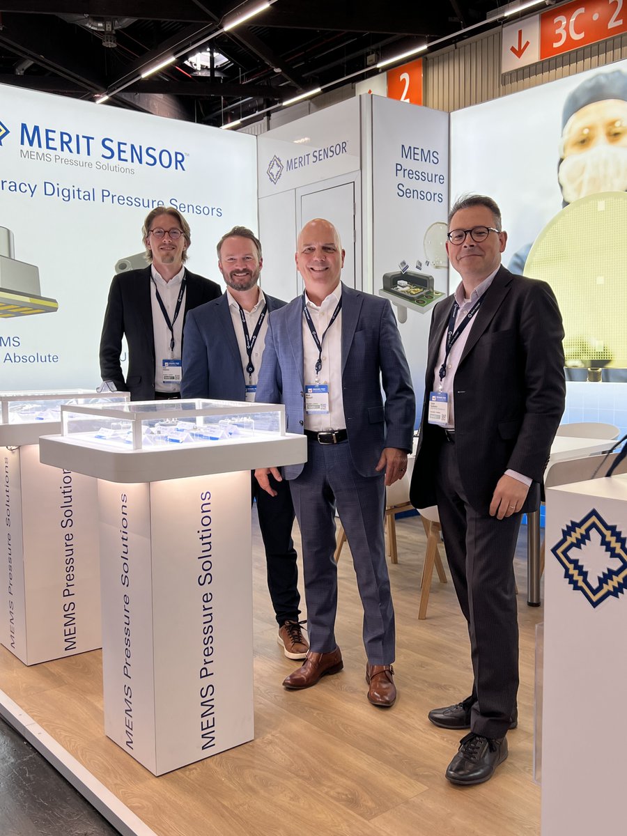 MeritSensor's tweet image. Join us this week at the Sensor + Test European Measurement Fair in Nuremberg, Germany. Be sure to stop by the MERIT SENSOR booth, #1-506 to meet our team and discover our latest cutting-edge pressure sensor technology. Learn more about #MeritSensor&apos;s tailored solutions for a…