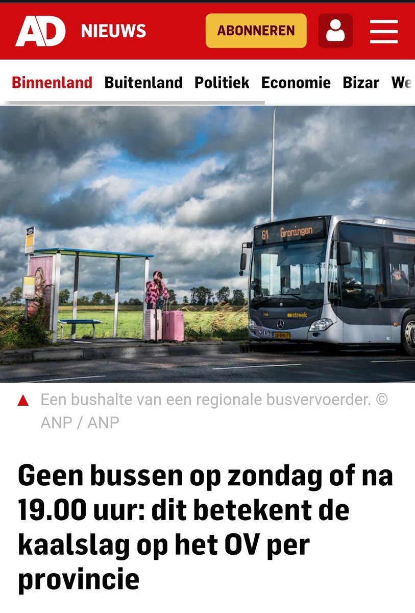 Met dank aan Geert Wilders #PVV en Caroline van der Kwats #BBB voor de bezuiniging van 335 miljoen euro.