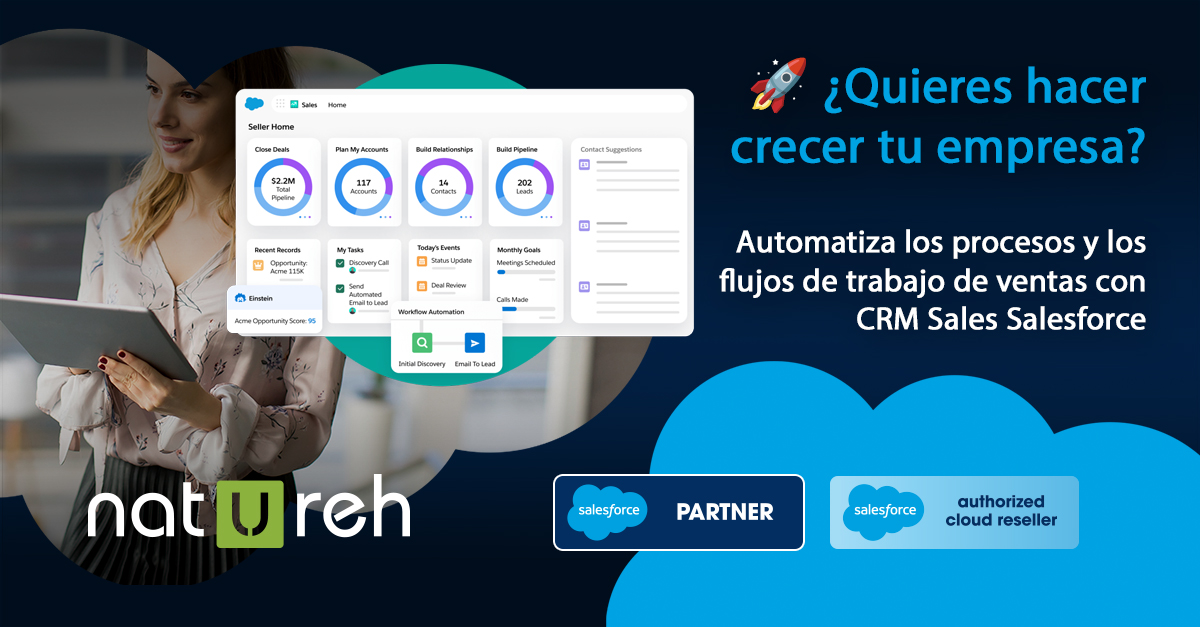 📈 Las empresas que más crecen son las que automatizan sus flujos de venta.
💨 Con #CRMSales de #Salesforce automatiza el ciclo completo:
✔️ Automatiza tareas repetitivas
✔️Libera +25 % de tu tiempo
✔️ Más cierres con #IA
✔️ Vende 24/7 con #agentesIA
👉 bit.ly/4iNDJ3G