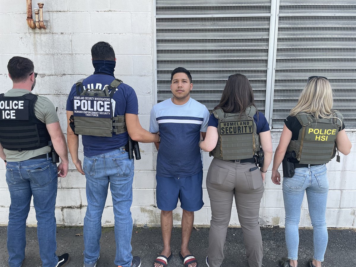 EAST ORANGE, N.J. — ICE Newark arrested this 23-year-old Venezuelan fugitive wanted in his home country for murder. He’s an illegal alien, and it’s unknown when or where he entered the United States because he was never admitted or paroled by an immigration officer.

He also has