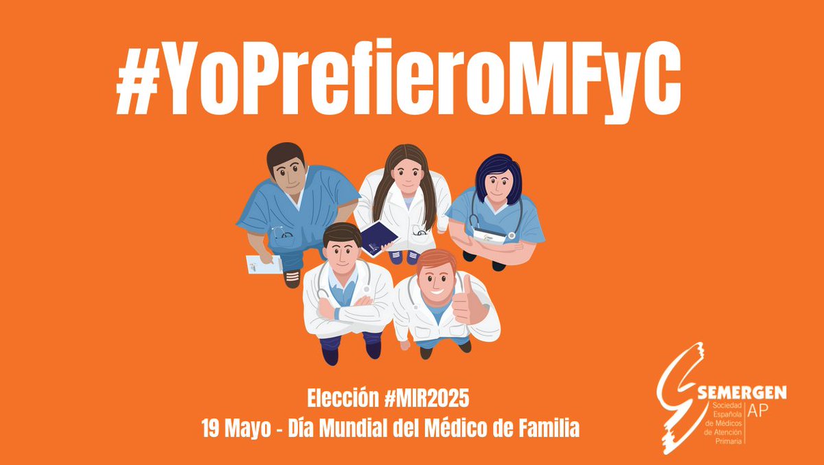 #MIR2025 👉Demos un trato justo y con datos a la Medicina de Familia y pongamos en valor sus virtudes.
👉De 43 especialidades de Medicina, ayer se eligieron 33 y Medicina Familiar y Comunitaria es de las 20 especialidades más elegidas. 
fse-cert.mscbs.gob.es/fseweb/view/pu…
👉El número 2⃣4⃣