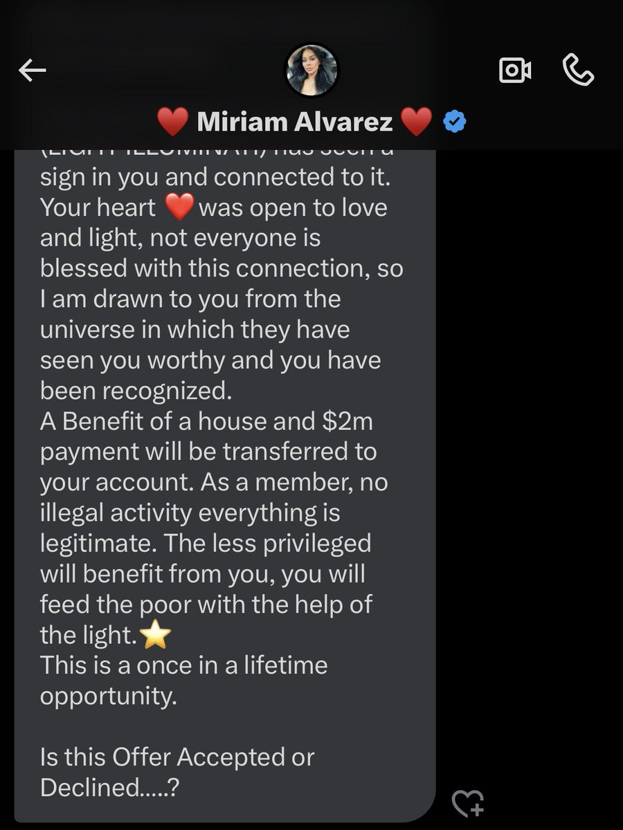 basedpoint0's tweet image. please report, @light_worker2, for scamming people with “$2 million payments,” for their “love and light.” 

spiritual frauds like this are the worst kind