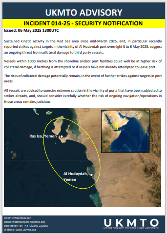 20250506-UKMTO_ADVISORY_INCIDENT 014-25

ukmto.org/ukmto-products…

#MaritimeSecurity #MarSec
