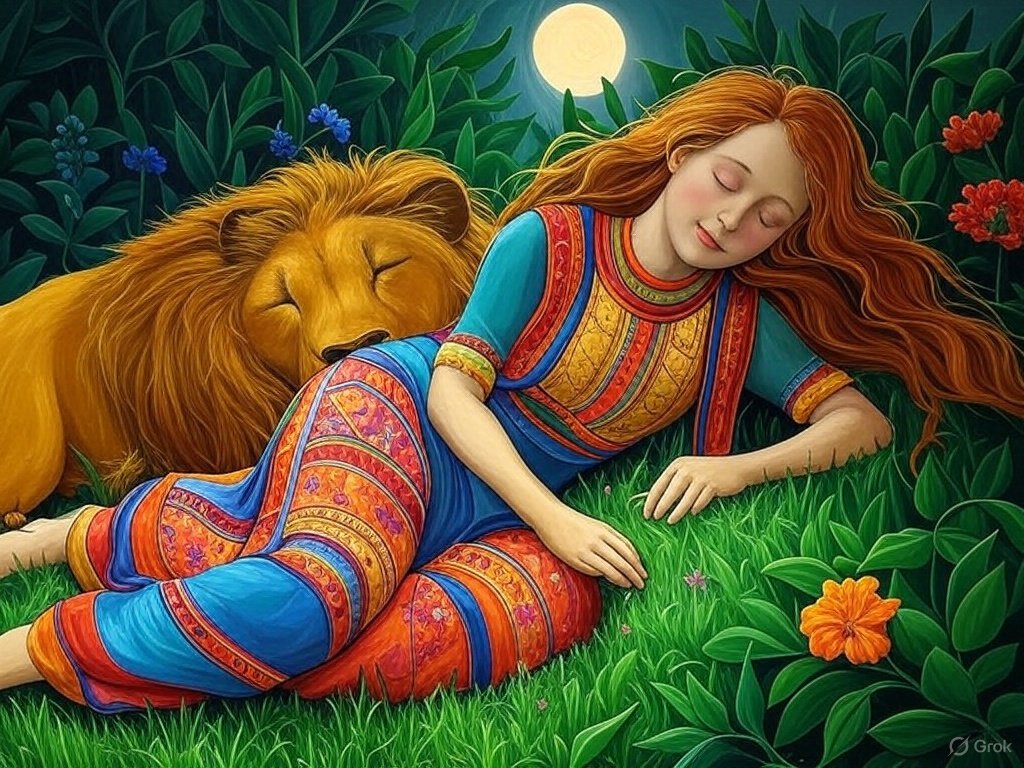 Zeba2258's tweet photo. The Sleeping Gypsy
2025 by Gork https://t.co/BGD59RIjcS