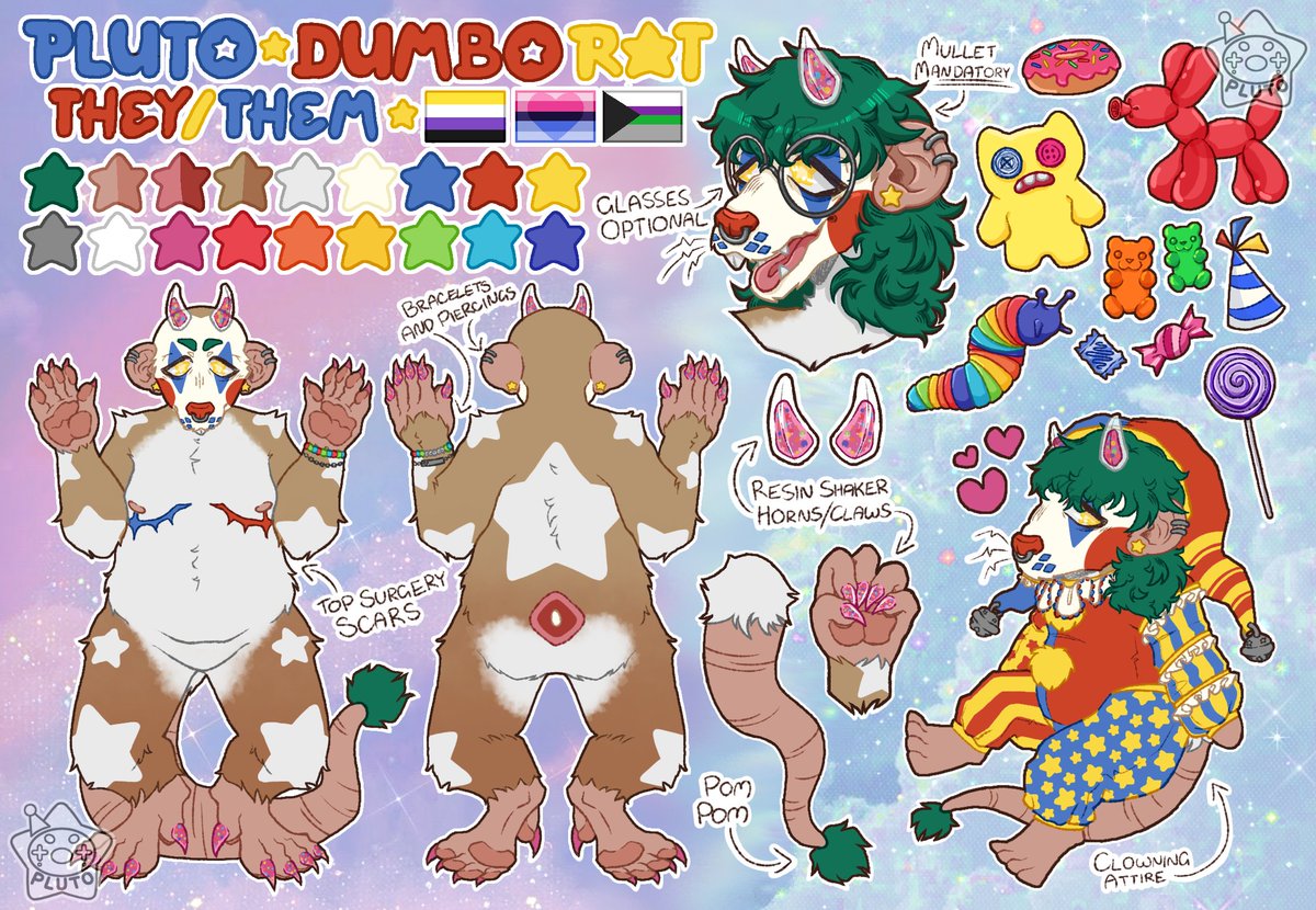 ☆ Clownish Rat ☆ 🔙 FURDU 2026 tweet media