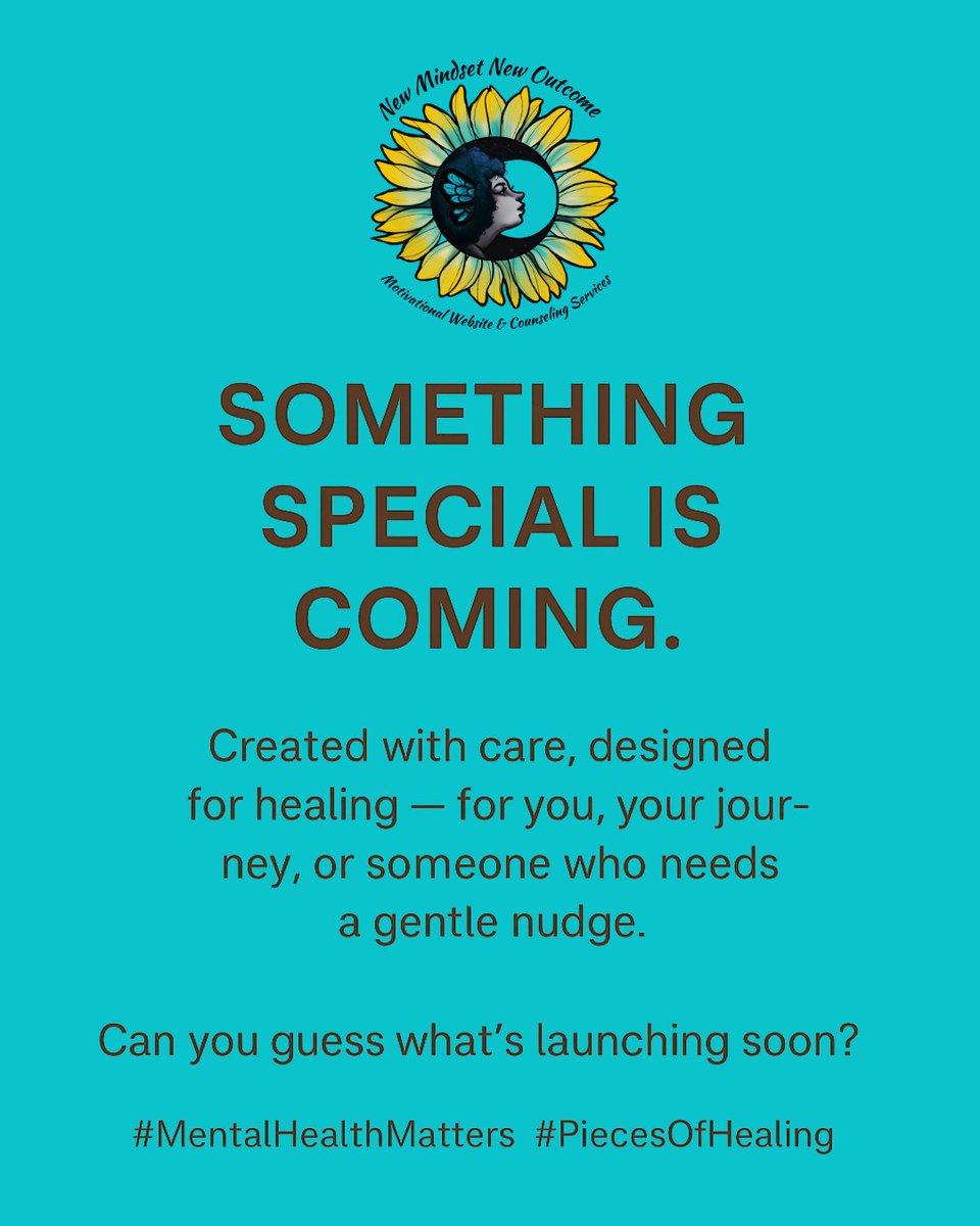 Stay tuned!  #newmindsetnewoutcome