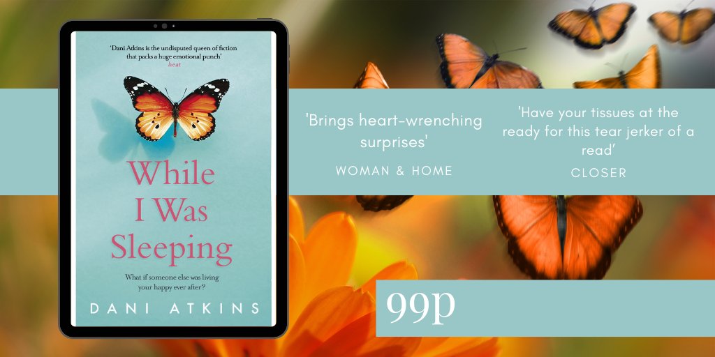 Sara-Jade Virtue (@bookminxsjv) on Twitter photo HUGE eBook price drop on <a href="/AtkinsDani/">Dani Atkins</a>'s #WhileIWasSleeping, an emotional and compelling novel that I guarantee will make you cry!
Grab your copy now for just 99p...
‘I simply adored this heart-breaking, brilliant read’ Sun
simonandschuster.co.uk/books/While-I-… HUGE eBook price drop on <a href="/AtkinsDani/">Dani Atkins</a>'s #WhileIWasSleeping, an emotional and compelling novel that I guarantee will make you cry!
Grab your copy now for just 99p...
‘I simply adored this heart-breaking, brilliant read’ Sun
simonandschuster.co.uk/books/While-I-…