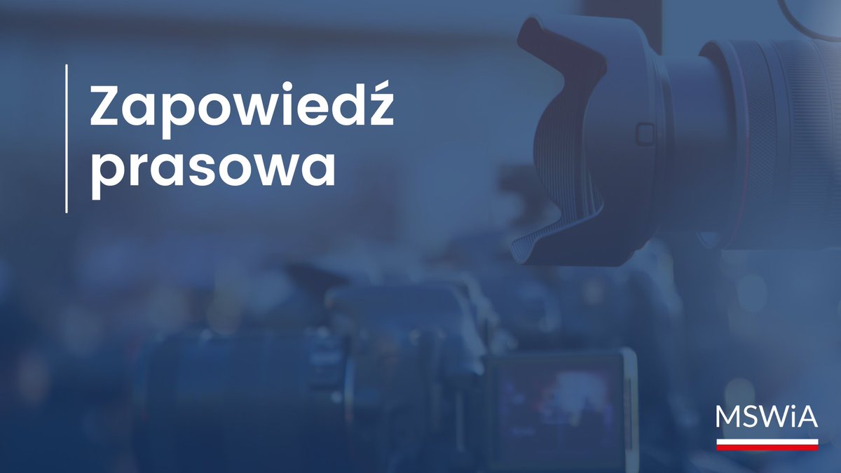 MSWiA 🇵🇱 (@mswia_gov_pl) on Twitter photo 📣 ZAPOWIEDŹ | Fire chat z ministrem <a href="/TomaszSiemoniak/">Tomasz Siemoniak</a> podczas konferencji <a href="/Defence24Days/">Defence24Days</a>.
🗓️ środa, 7 maja br.
⏰ godz. 9:00
📍 PGE Narodowy w Warszawie
🔴 Transmisja na żywo:
facebook.com/MSWiARP
🖇️ Więcej informacji ⤵️
gov.pl/web/mswia/zapr… 📣 ZAPOWIEDŹ | Fire chat z ministrem <a href="/TomaszSiemoniak/">Tomasz Siemoniak</a> podczas konferencji <a href="/Defence24Days/">Defence24Days</a>.
🗓️ środa, 7 maja br.
⏰ godz. 9:00
📍 PGE Narodowy w Warszawie
🔴 Transmisja na żywo:
facebook.com/MSWiARP
🖇️ Więcej informacji ⤵️
gov.pl/web/mswia/zapr…