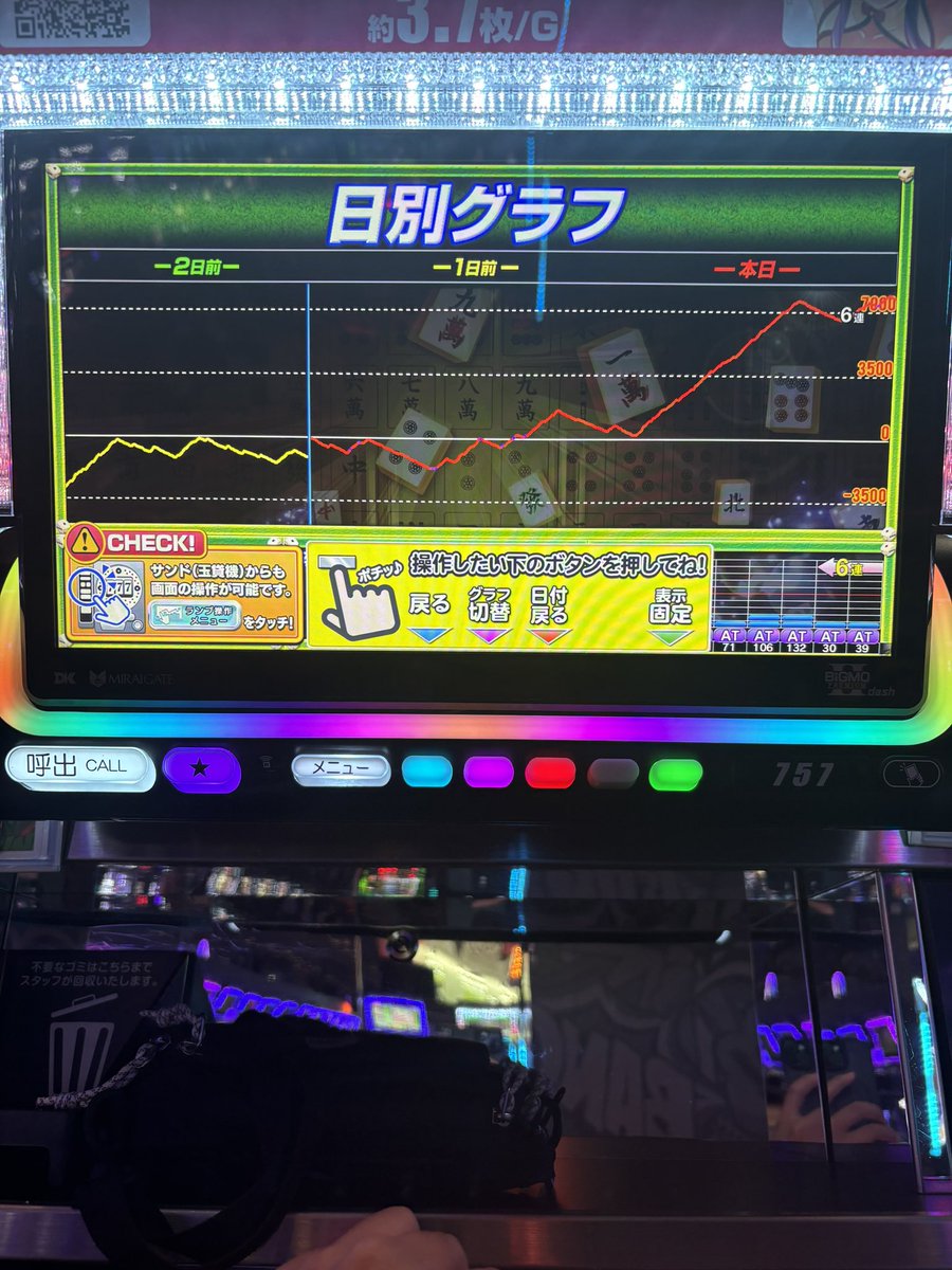 aminyaaaaaaa's tweet photo. 麻雀物語ありがとう
3日連続100k勝ち https://t.co/geCdGuCEae