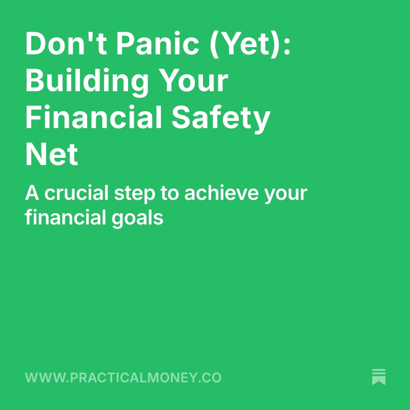 🚨IMPORTANT!🚨

Do you have a well-funded emergency fund? 🤔 In these uncertain times, having a financial safety net is more important than ever. In my latest "Practical Money" newsletter, I discuss how to do that and which banks/money market funds I use. 🪙

🔗Check it out for