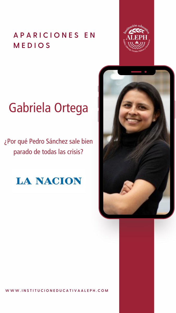 Institucion Educativa ALEPH (@aleph_instedu) on Twitter photo Pandemia, volcanes, corrupción, inundaciones y ahora el apagón: ¿Por qué Pedro Sánchez sale bien parado de todas las crisis?
<a href="/gabrielaortegaj/">Gabriela Ortega Jarrín</a> opina junto a <a href="/carmenbeat/">Carmen Beatriz Fernández</a> y <a href="/palomapiqueiras/">Paloma Piqueiras</a> en esta nota de <a href="/LANACION/">LA NACION</a>
#compol #aleph
Link en 🧵👇🏻 Pandemia, volcanes, corrupción, inundaciones y ahora el apagón: ¿Por qué Pedro Sánchez sale bien parado de todas las crisis?
<a href="/gabrielaortegaj/">Gabriela Ortega Jarrín</a> opina junto a <a href="/carmenbeat/">Carmen Beatriz Fernández</a> y <a href="/palomapiqueiras/">Paloma Piqueiras</a> en esta nota de <a href="/LANACION/">LA NACION</a>
#compol #aleph
Link en 🧵👇🏻