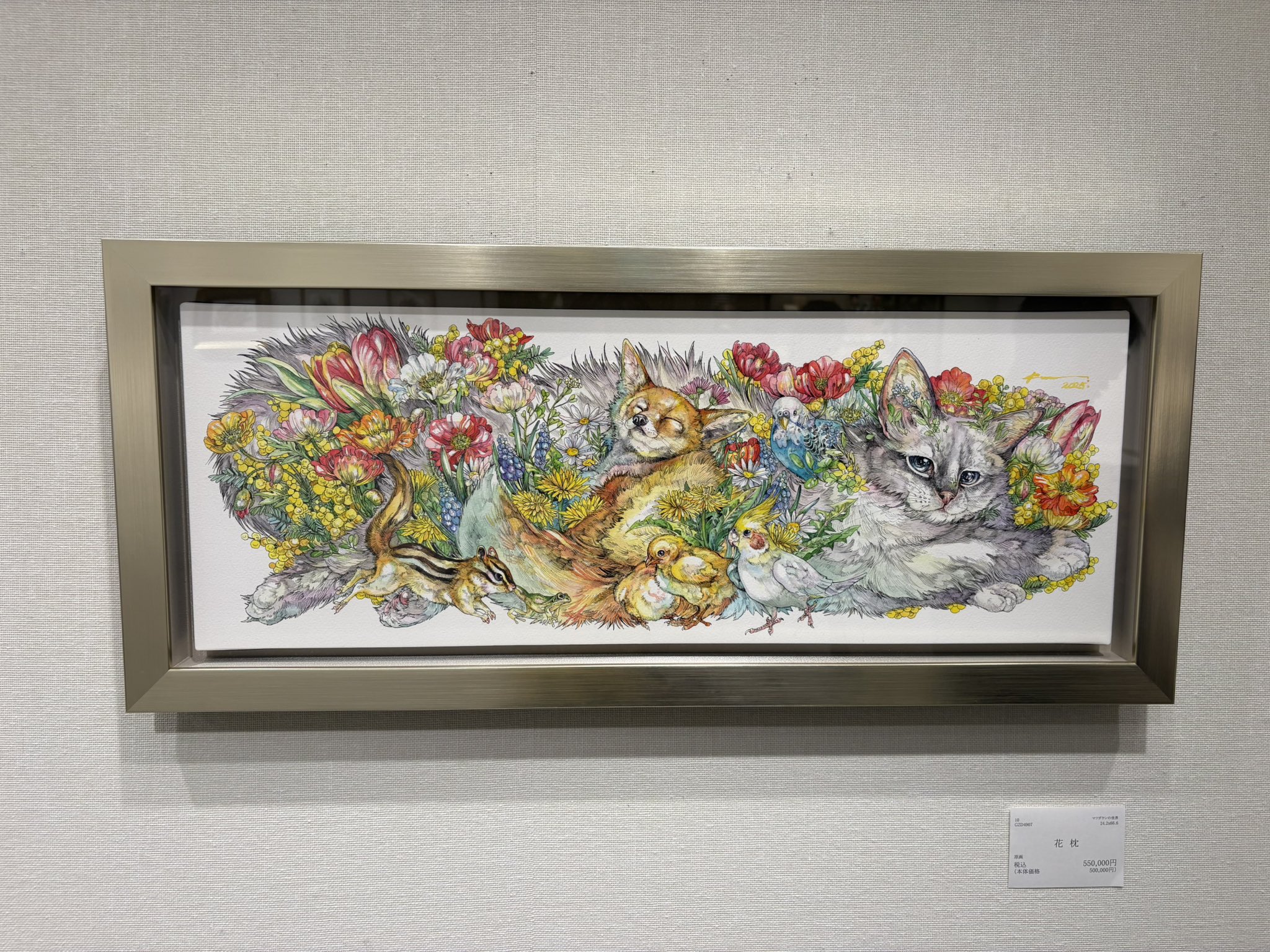 マツダケン 原画(タコ) やって来る