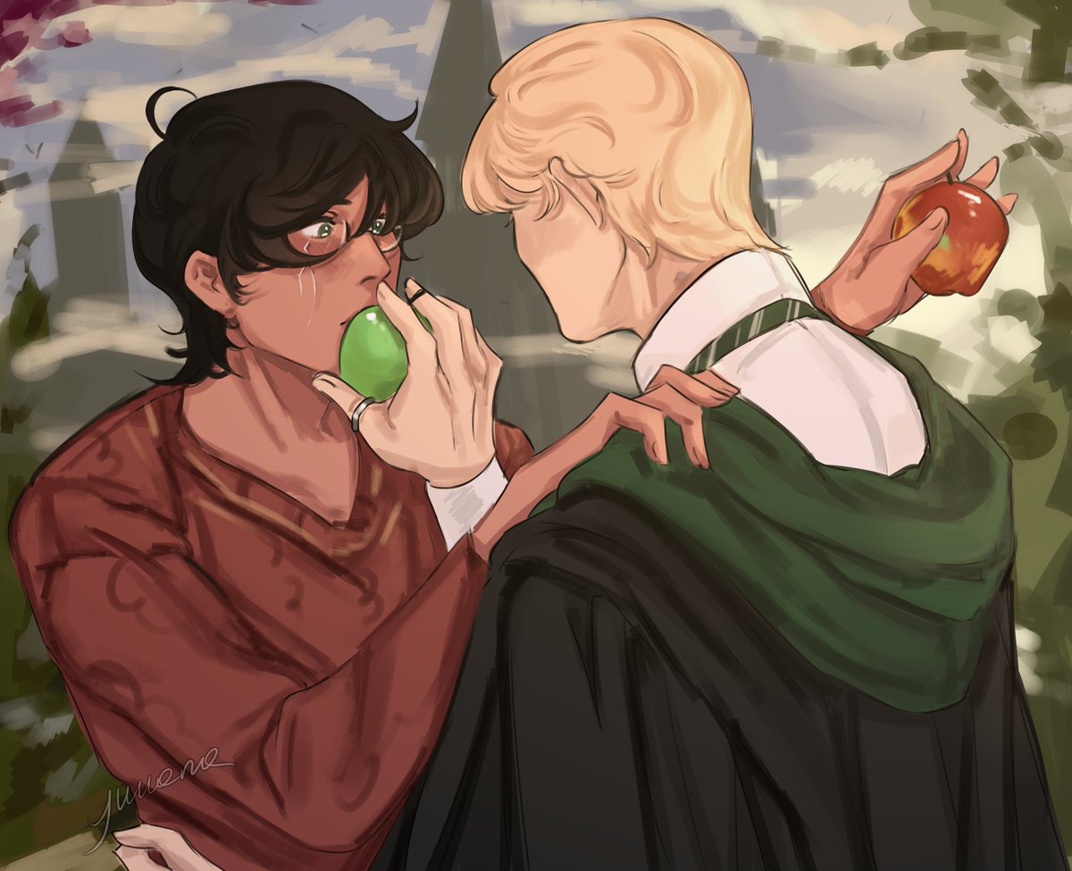 YUVIKO_art's tweet image. Thank you for 2000! Love you so much!!馃挀馃挀
#drarry #hpdm #dmhp