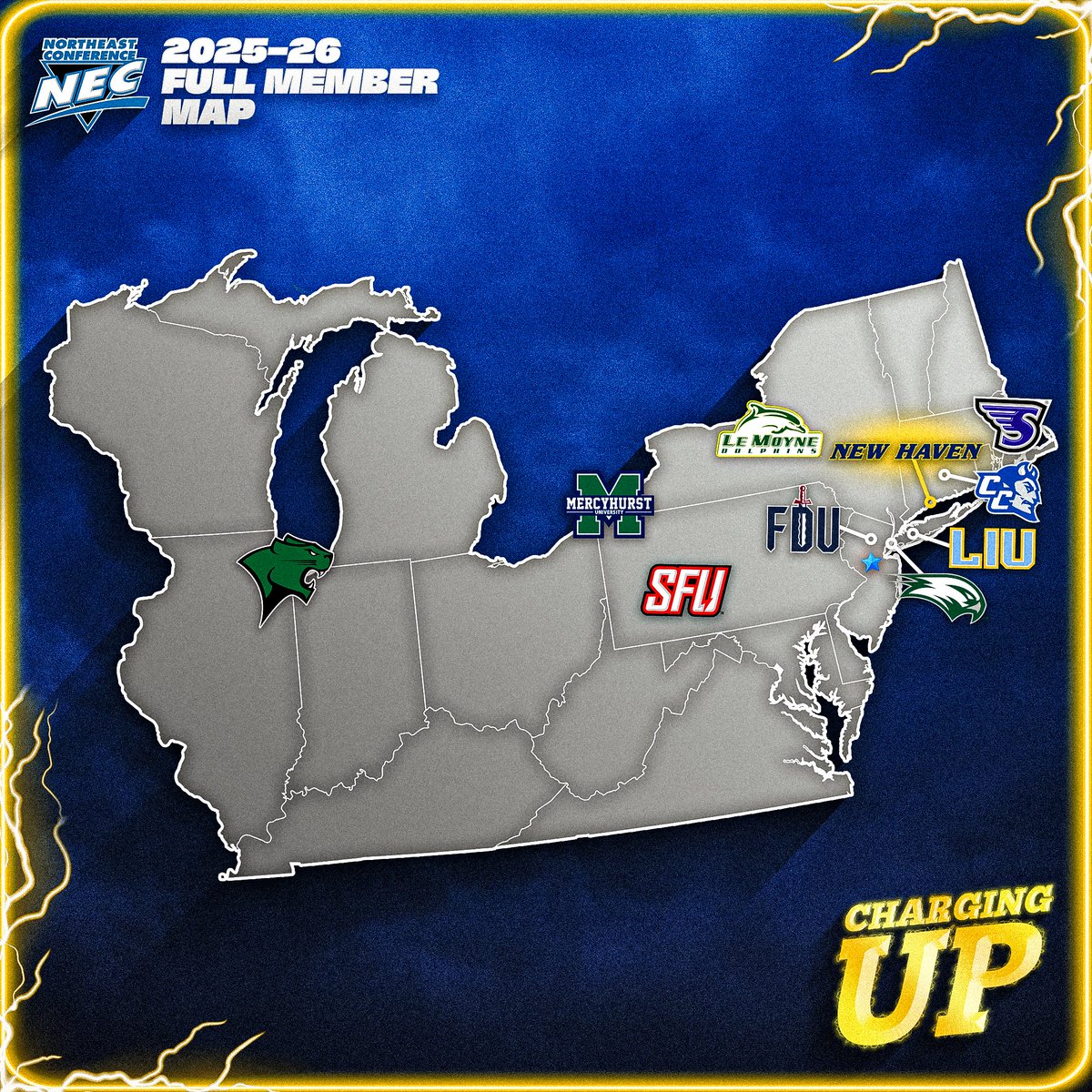 Northeast Conference (@necsports) on Twitter photo ๐ ๐ต๐๐ ๐ฏ๐๐๐๐, ๐ช๐๐๐๐๐๐๐๐๐๐
An updated ๐ at the NEC's geographical ๐ฃ once the calendar hits July 1, 2025!
<a href="/UNewHaven/">University of New Haven</a> x <a href="/UNHChargers/">New Haven Chargers</a> x #NECsports ๐ ๐ต๐๐ ๐ฏ๐๐๐๐, ๐ช๐๐๐๐๐๐๐๐๐๐
An updated ๐ at the NEC's geographical ๐ฃ once the calendar hits July 1, 2025!
<a href="/UNewHaven/">University of New Haven</a> x <a href="/UNHChargers/">New Haven Chargers</a> x #NECsports